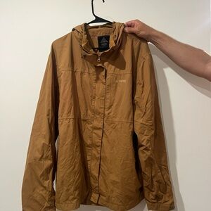 Berg Brown Hooded Jacket